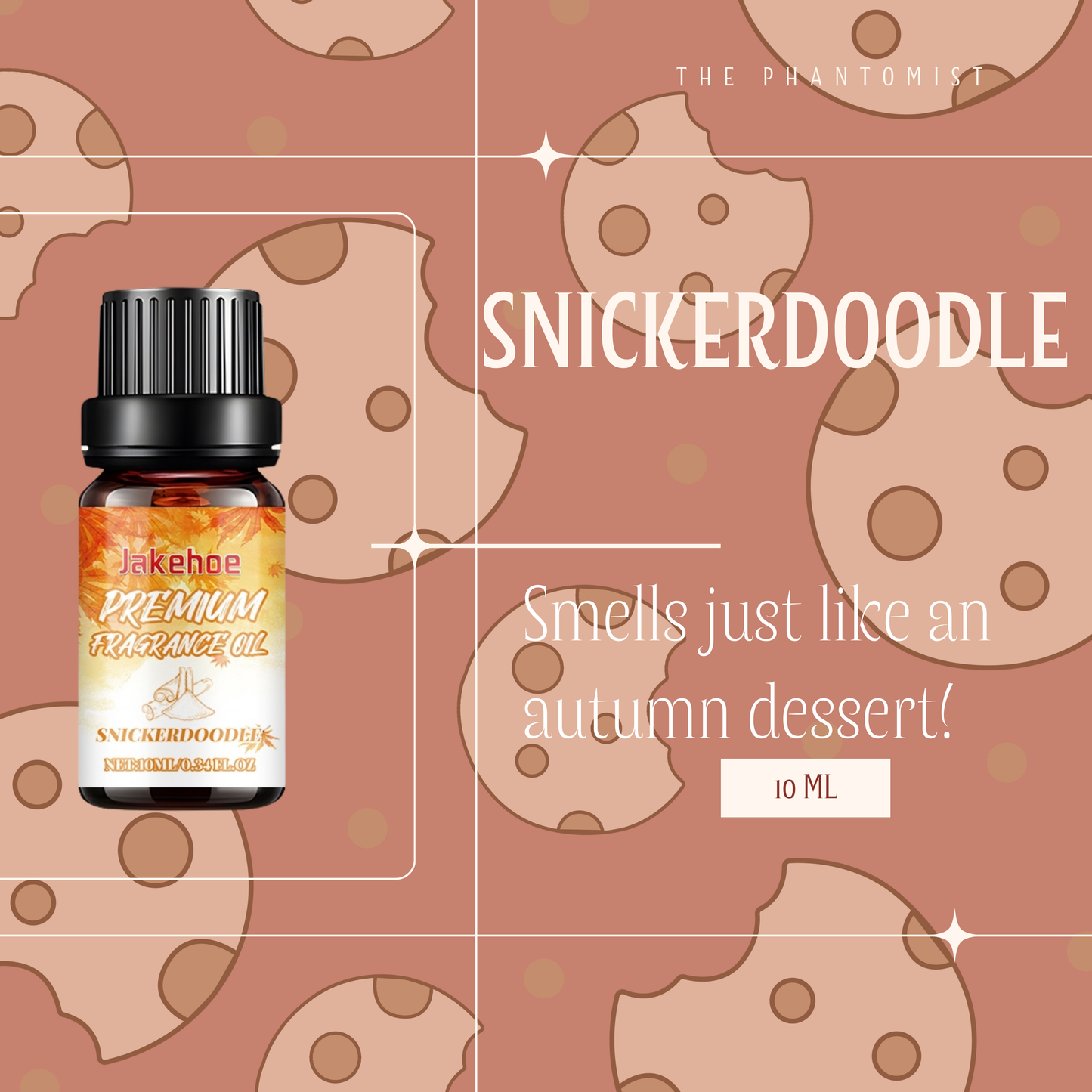 Cozy Autumn Gourmand - 6 Aromatherapy fragrance oils set