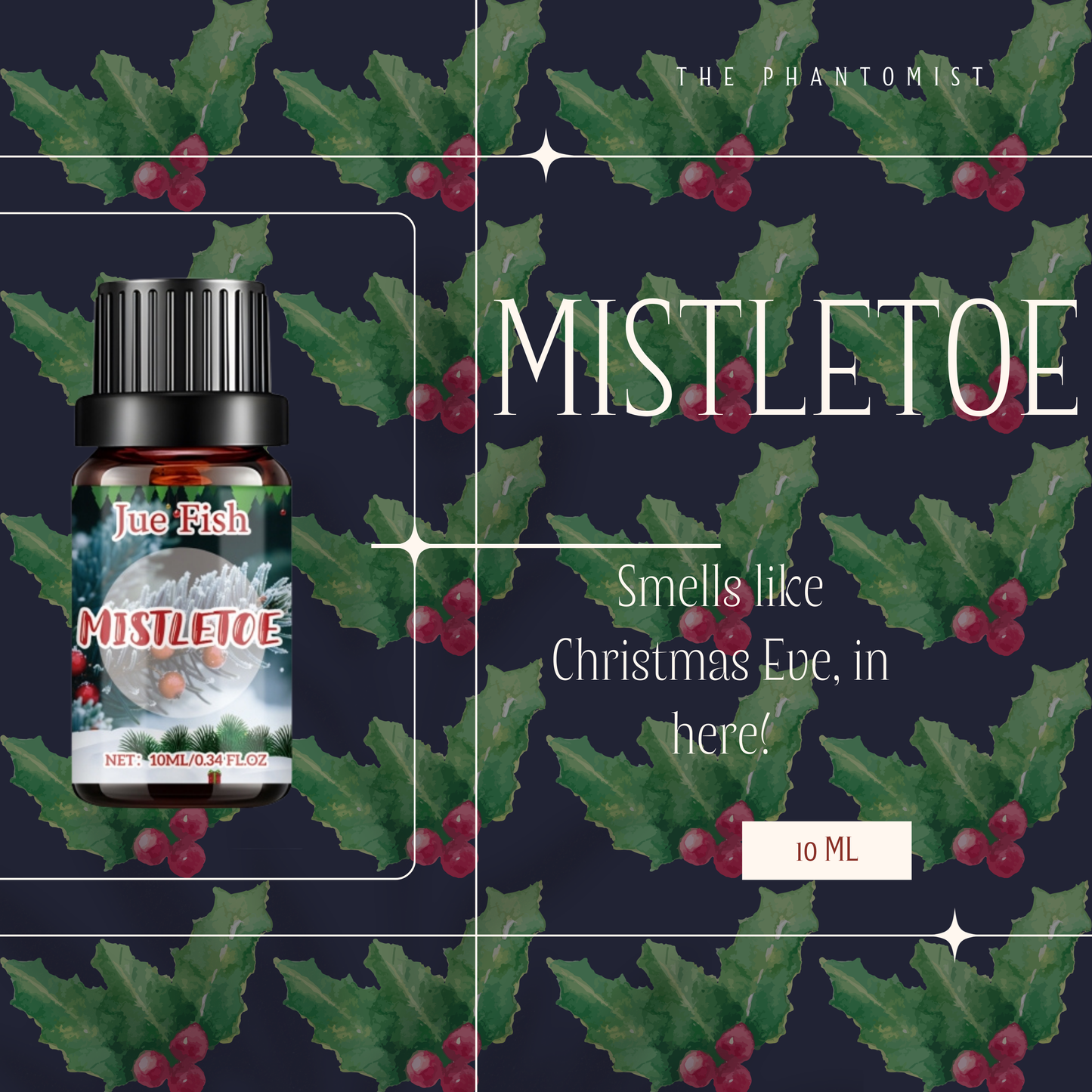 Christmas Treats - 6 Aromatherapy fragrance oils set