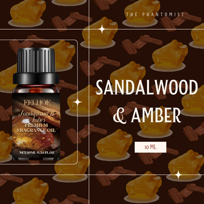 For the Gentleghosts - 6 Aromatherapy fragrance oils set