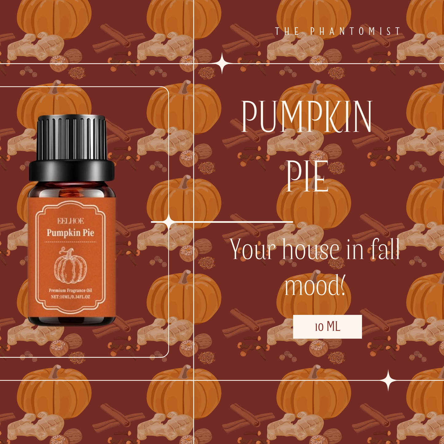 Hello Autumn - 6 Aromatherapy fragrance oils set