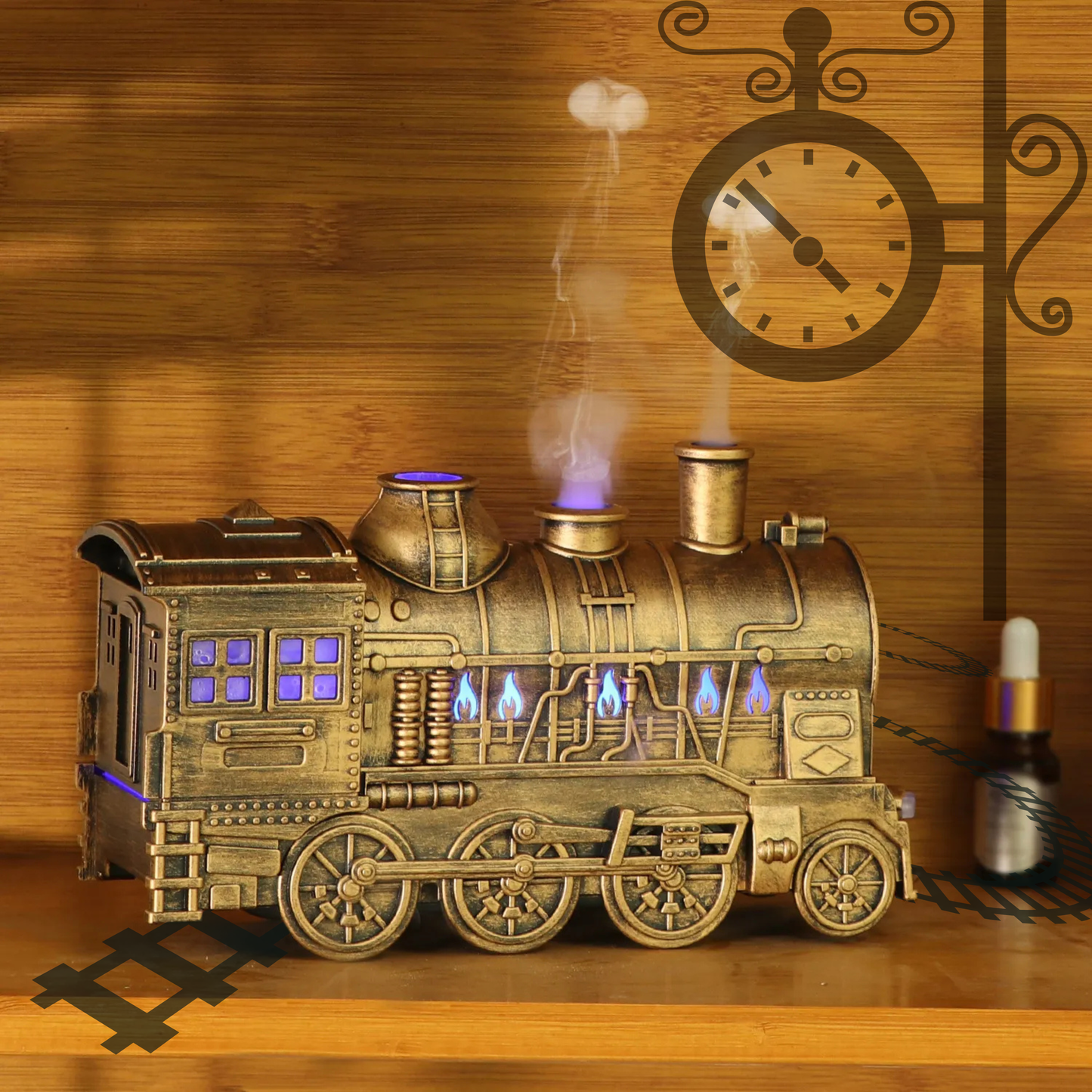 The smoking train - Aromatherapy diffuser