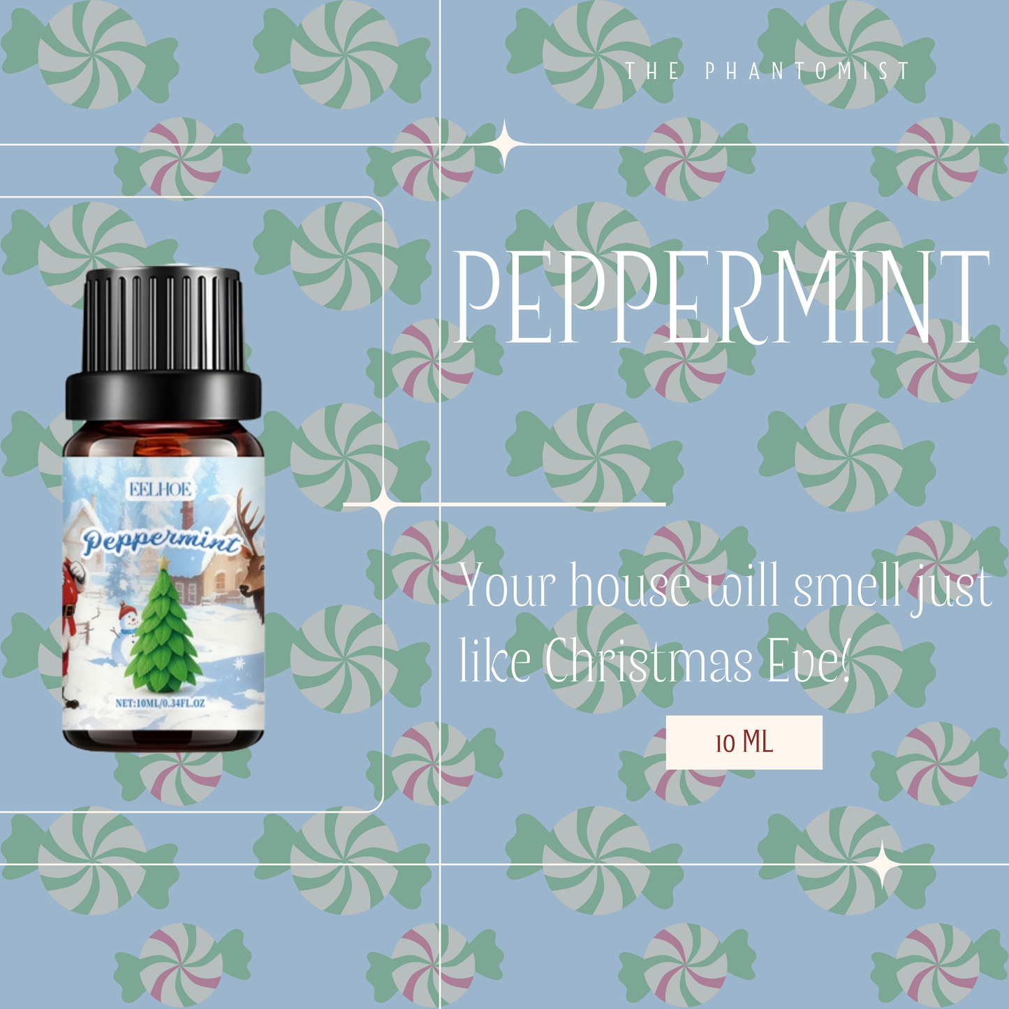 Christmas Spices - 6 Aromatherapy fragrance oils set