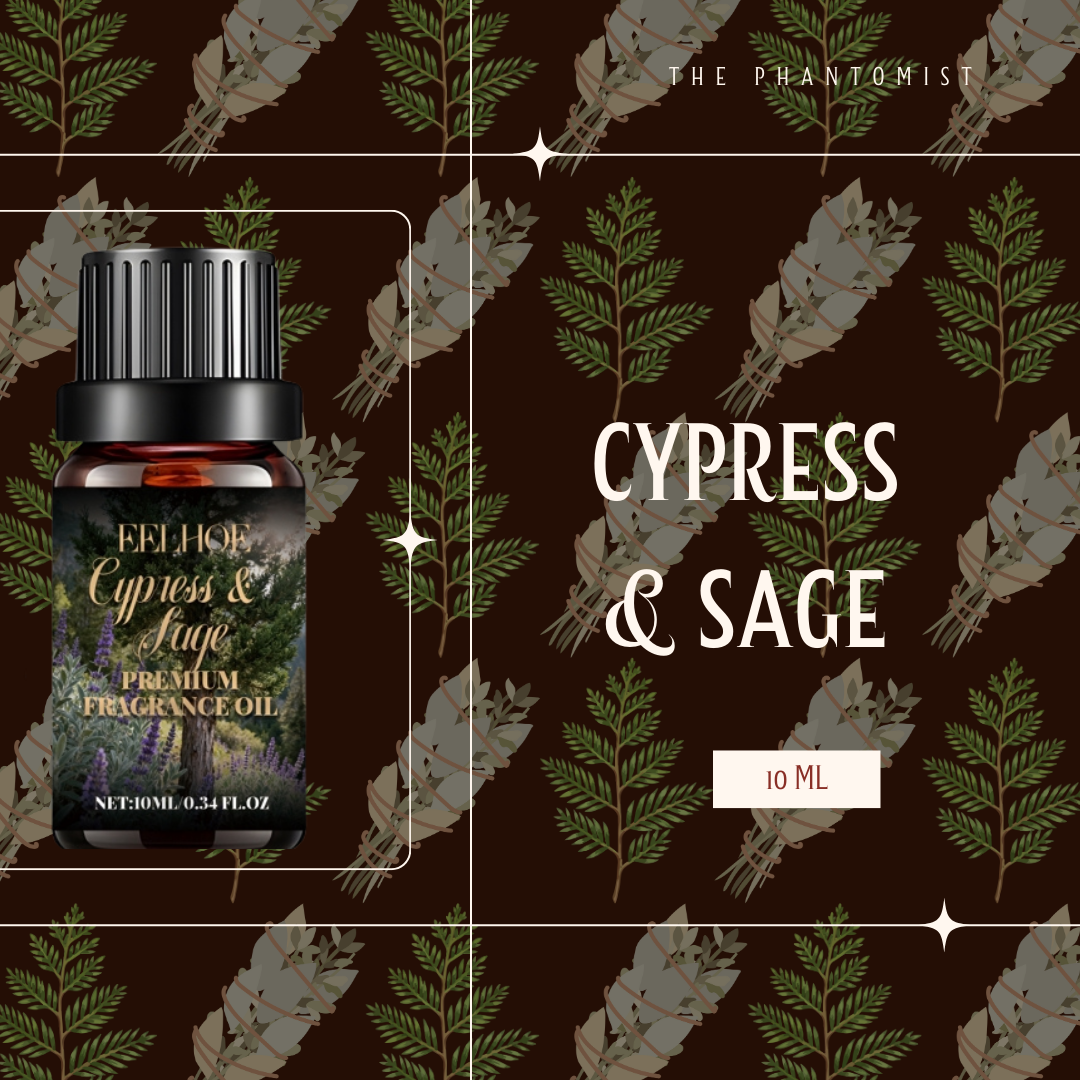 For the Gentleghosts - 6 Aromatherapy fragrance oils set