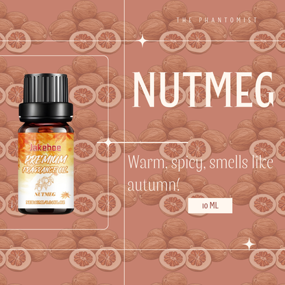 Cozy Autumn Gourmand - 6 Aromatherapy fragrance oils set