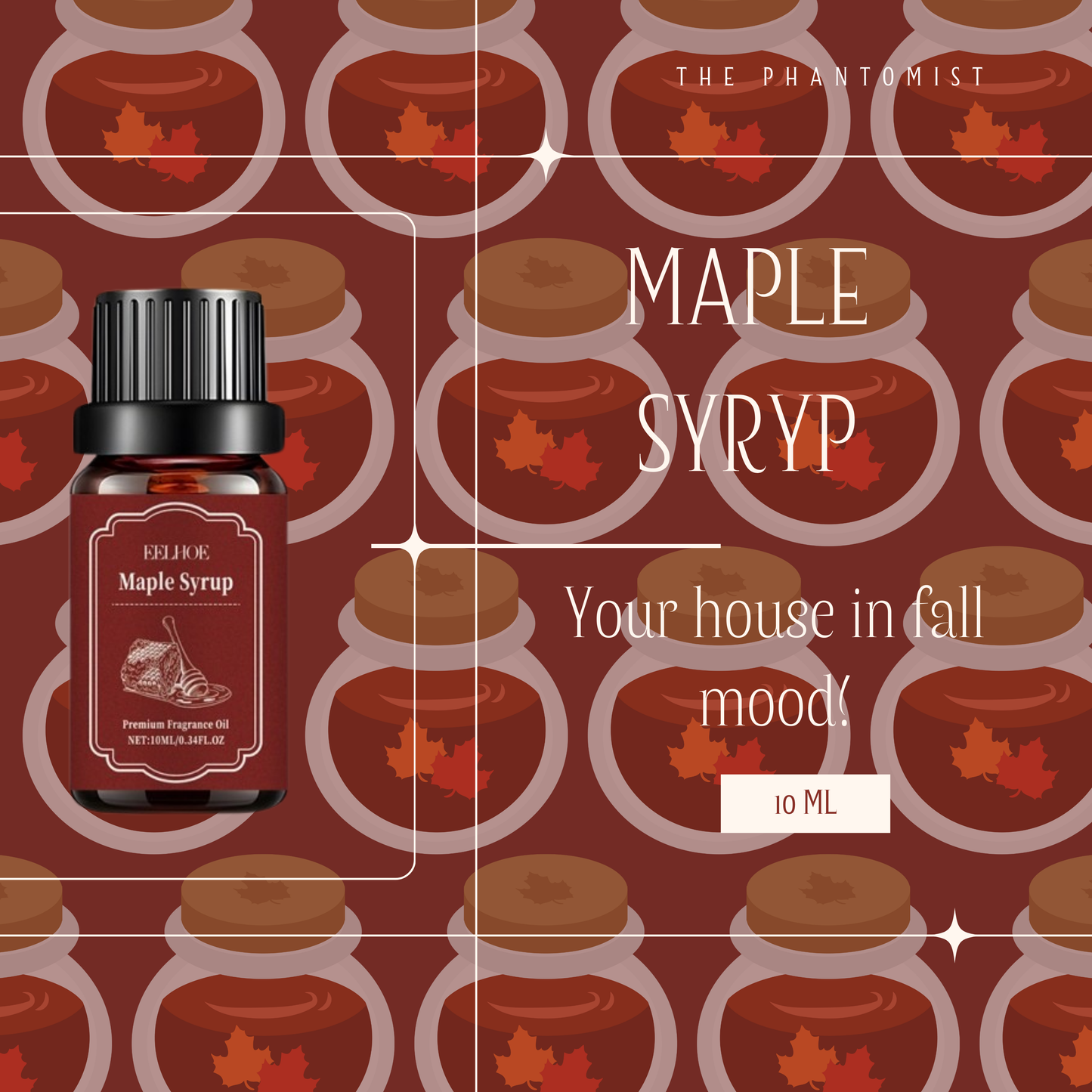 Hello Autumn - 6 Aromatherapy fragrance oils set