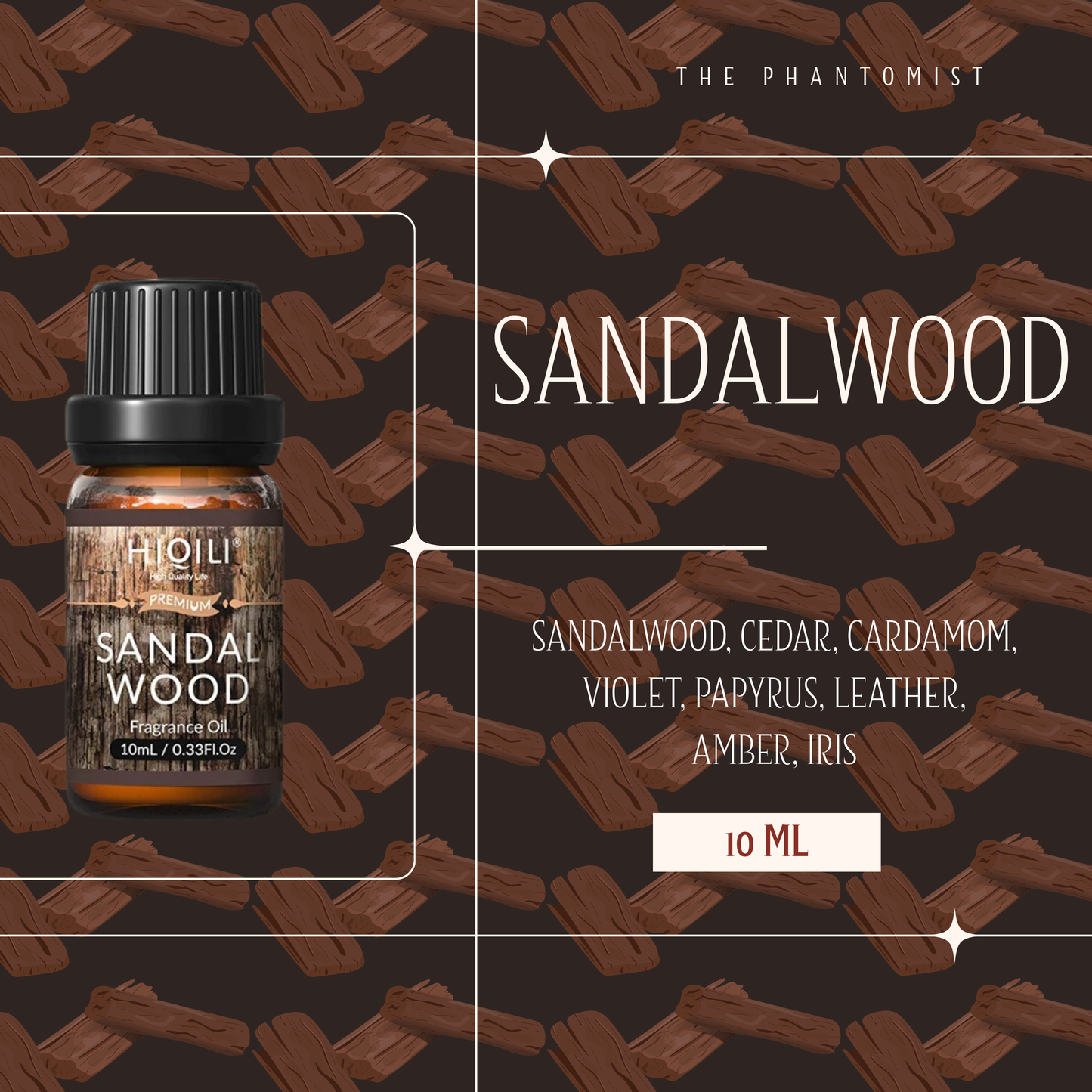 For the bad ghosts - 6 Aromatherapy fragrance oils set