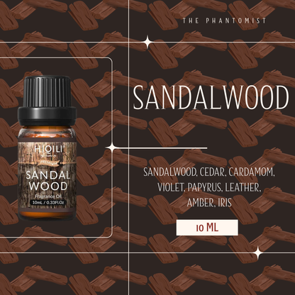 For the bad ghosts - 6 Aromatherapy fragrance oils set