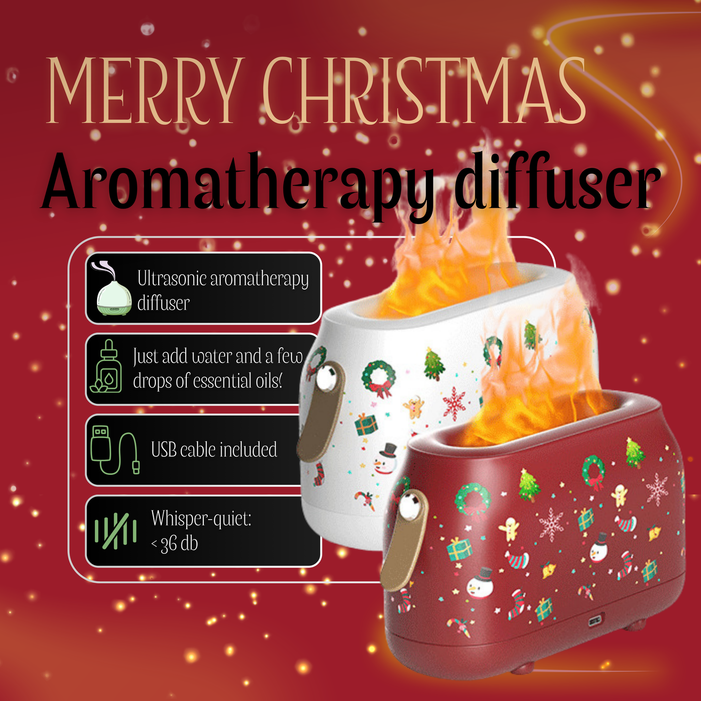 Merry Christmas - Aromatherapy Diffuser