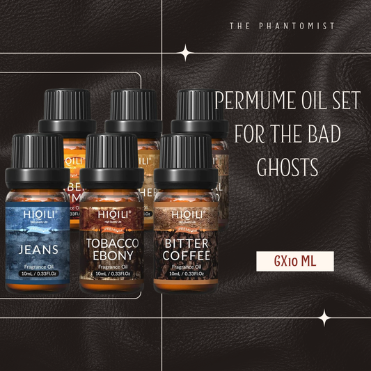 For the bad ghosts - 6 Aromatherapy fragrance oils set