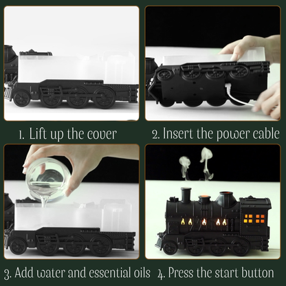 The smoking train - Aromatherapy diffuser