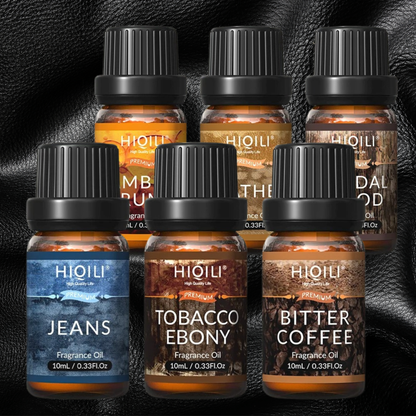 For the bad ghosts - 6 Aromatherapy fragrance oils set