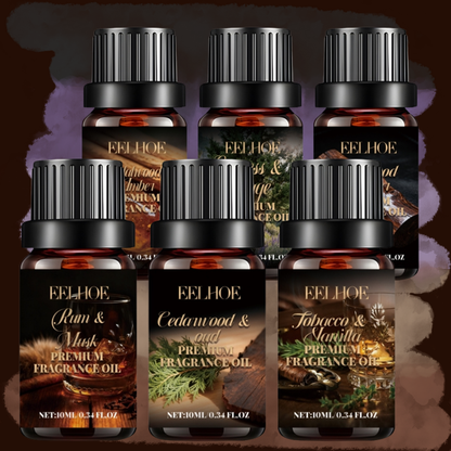 For the Gentleghosts - 6 Aromatherapy fragrance oils set