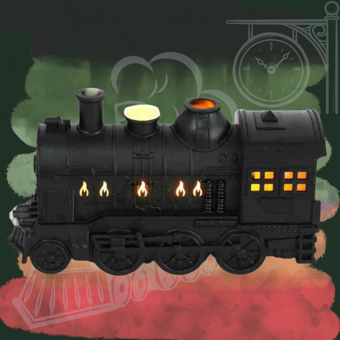 The smoking train - Aromatherapy diffuser