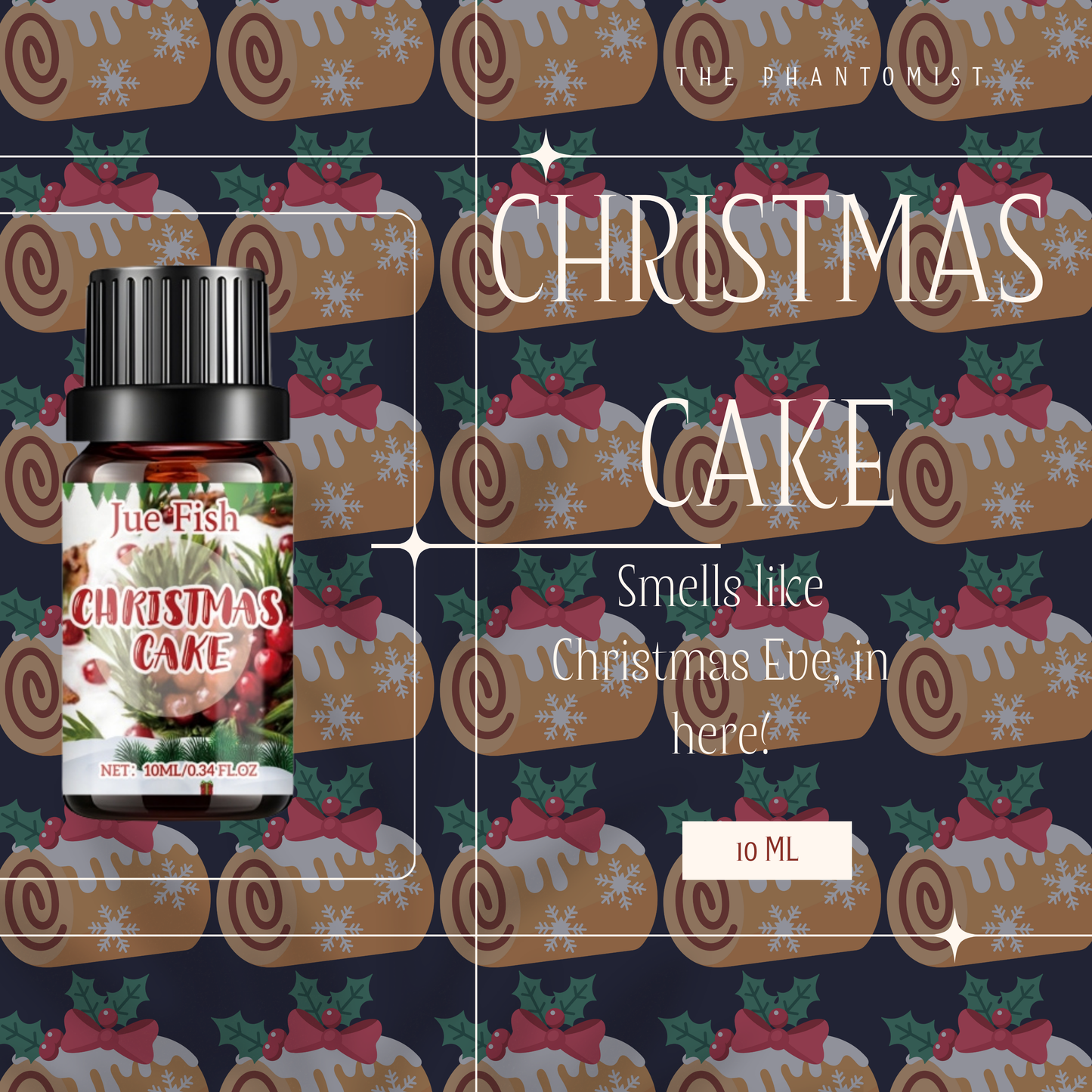 Christmas Treats - 6 Aromatherapy fragrance oils set