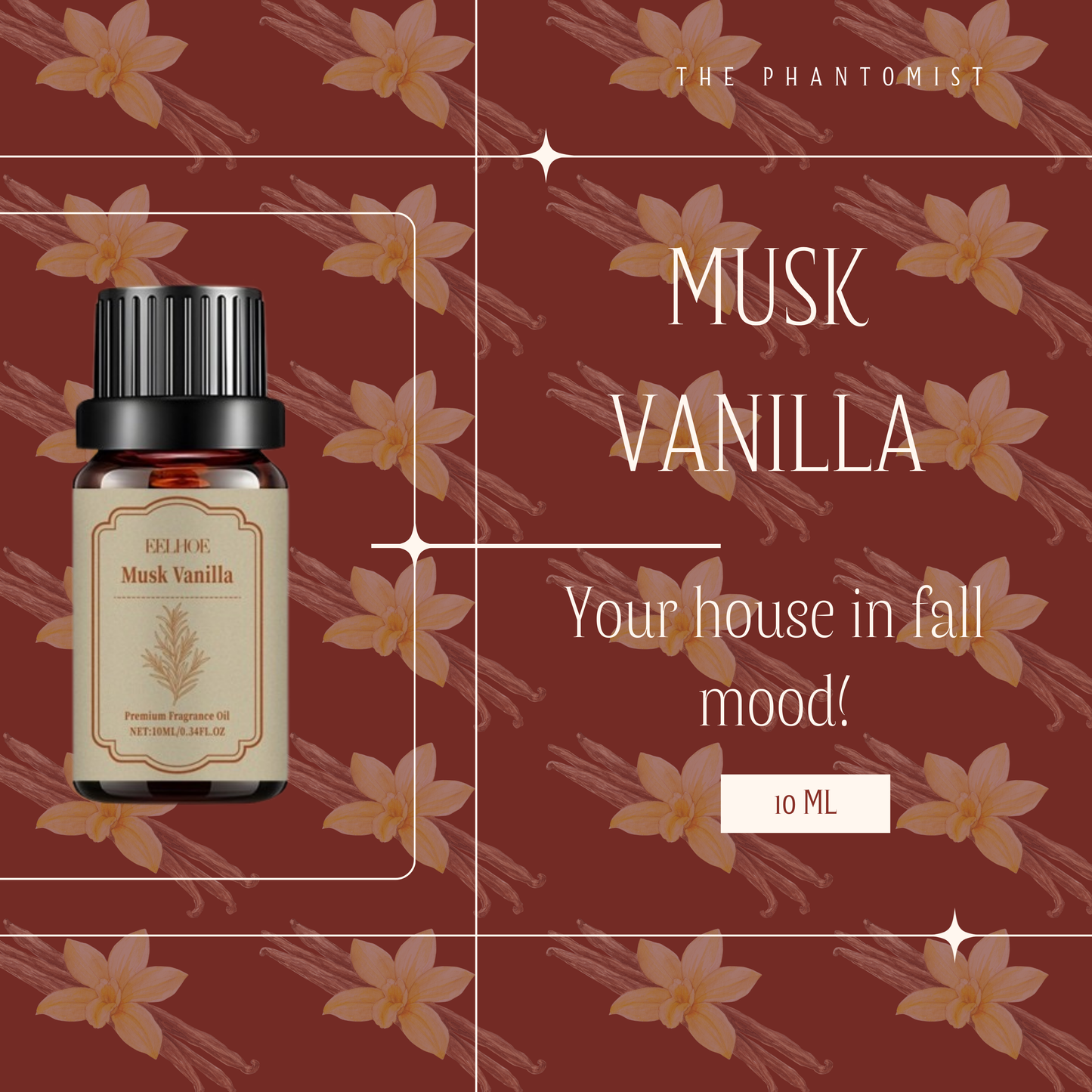 Hello Autumn - 6 Aromatherapy fragrance oils set