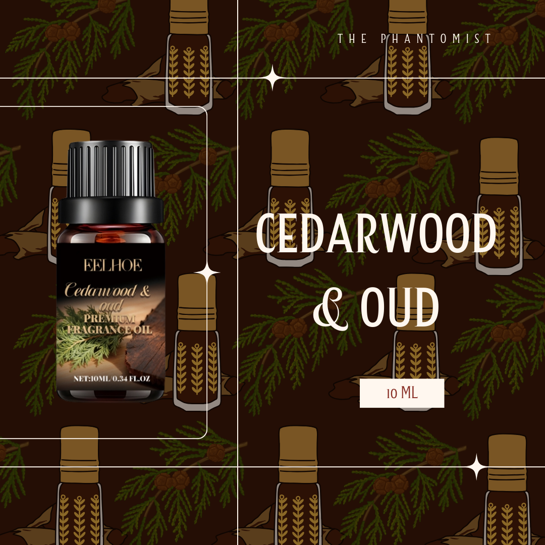 For the Gentleghosts - 6 Aromatherapy fragrance oils set