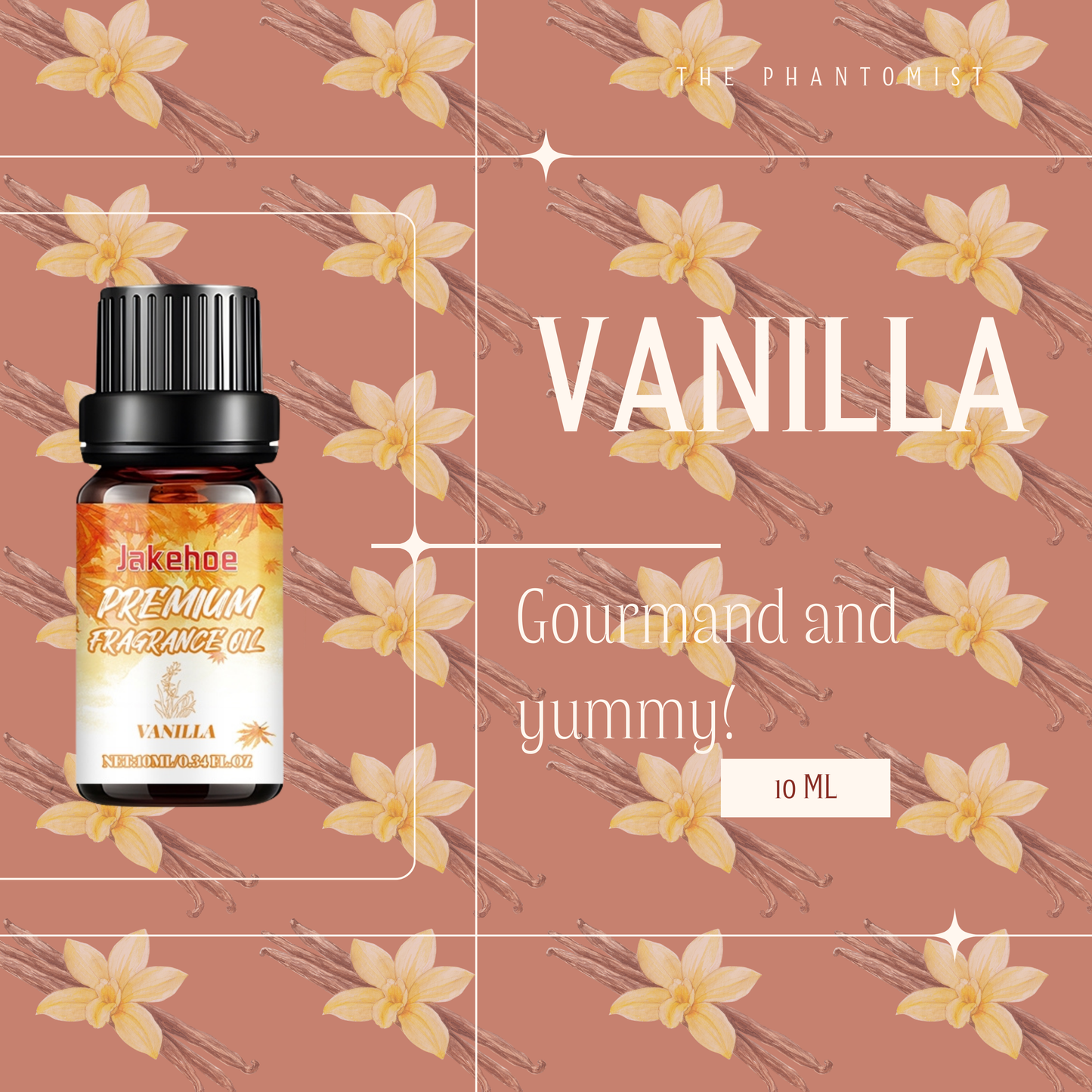 Cozy Autumn Gourmand - 6 Aromatherapy fragrance oils set