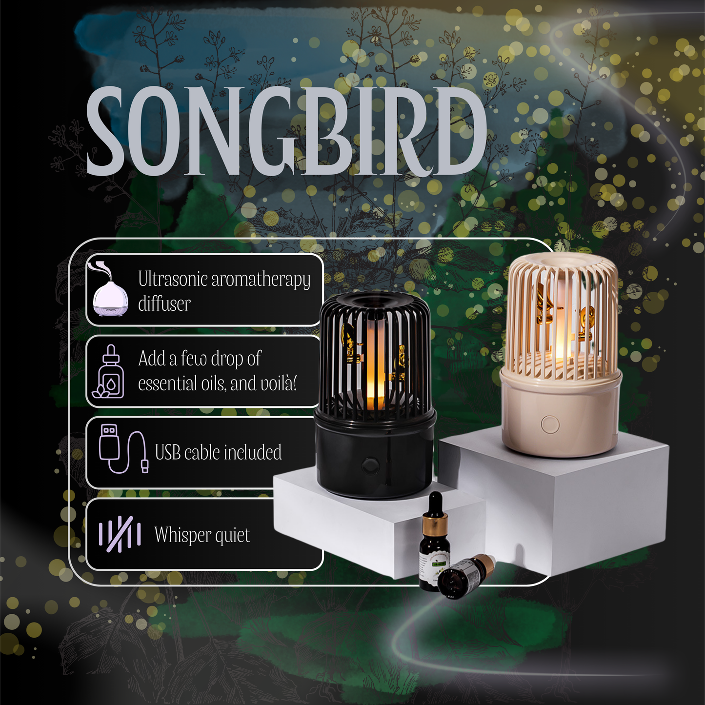 Songbird - Aromatherapy diffuser