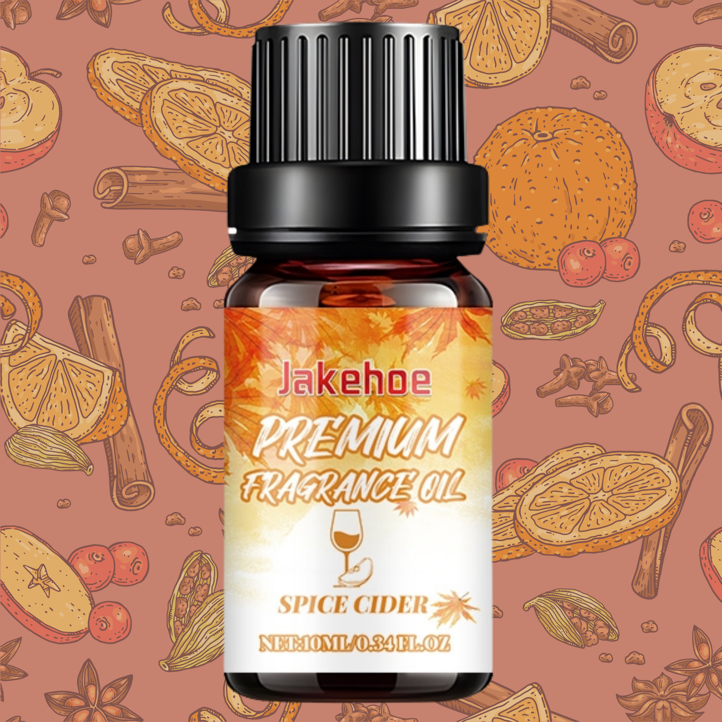 Cozy Autumn Gourmand - 6 Aromatherapy fragrance oils set
